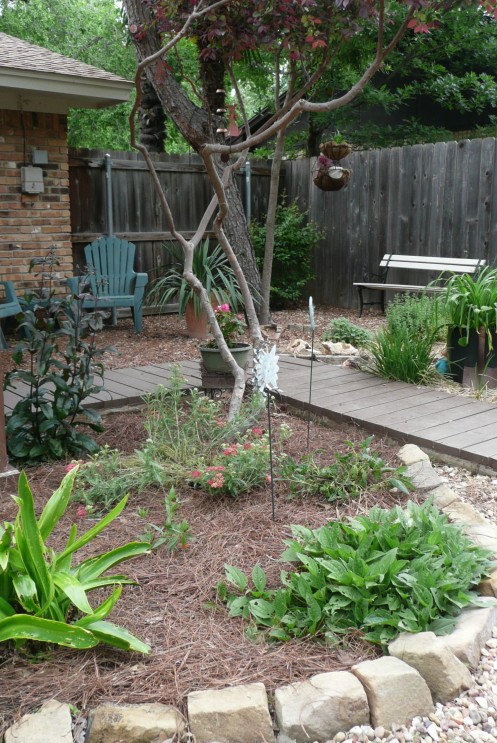 Partial view of the Butterfly Garden.